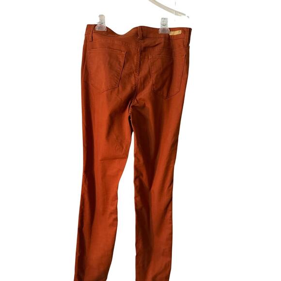 True Craft Mid Rise Skinny Juniors Size 13 Terracotta Jeans - Picture 5 of 5
